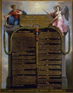 Adoption of the Declaration of the Rights of Man and Citizen