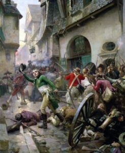 The uprising in the Vendee