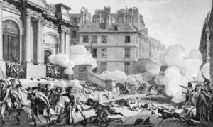 Failure of the royalist coup in Paris.
