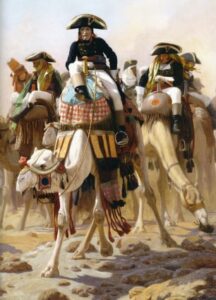 Bonaparte's Egyptian expedition begins.